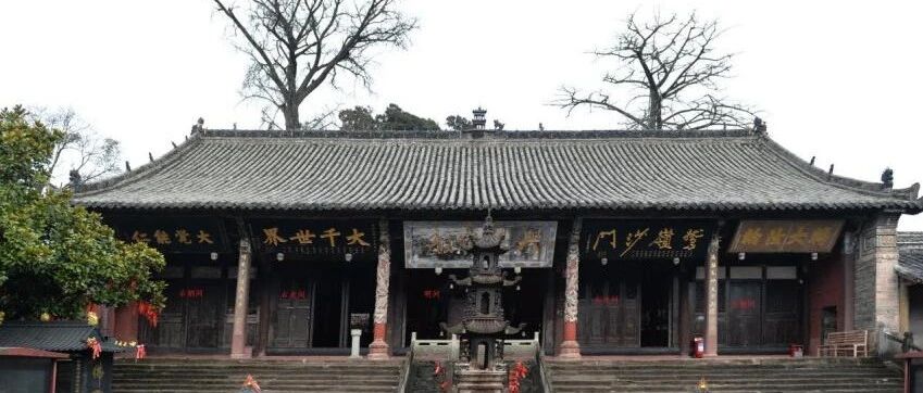 探访云顶山慈云寺清代壁画
