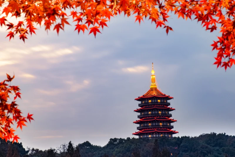 杭州市杭州市雷峰塔景区