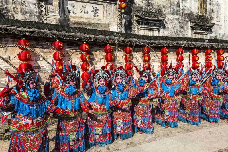 丽水市丽水市缙云县河阳古民居景区