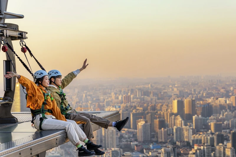 上海市金茂大厦88层观光厅