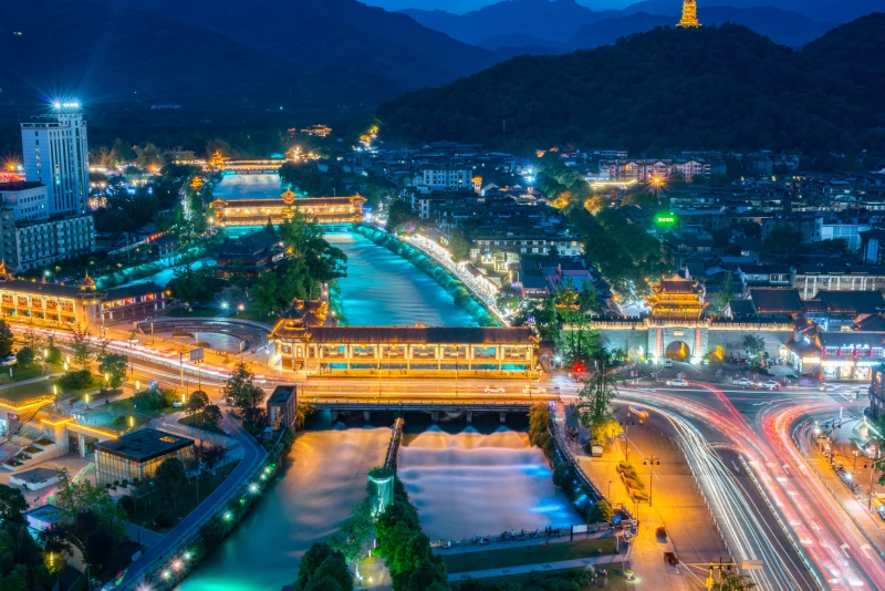 成都市灌县古城