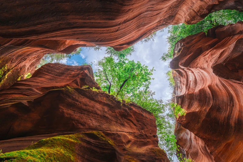 延安市甘泉大峡谷景区