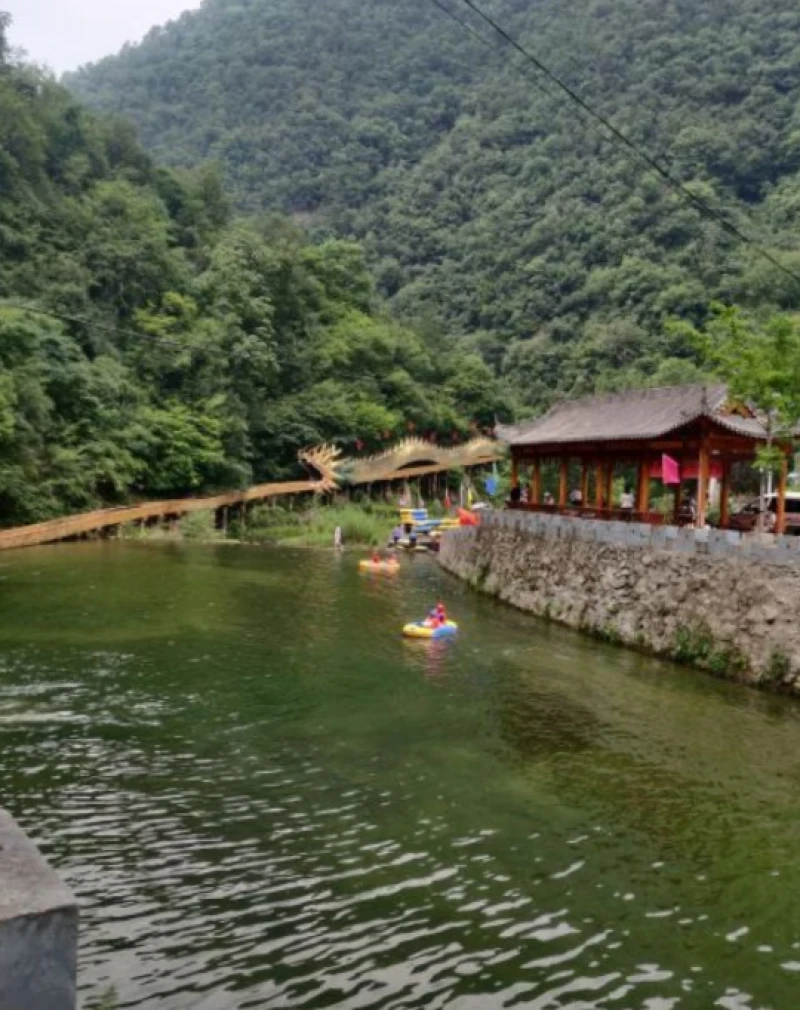 商洛市金丝峡丹江漂流景区