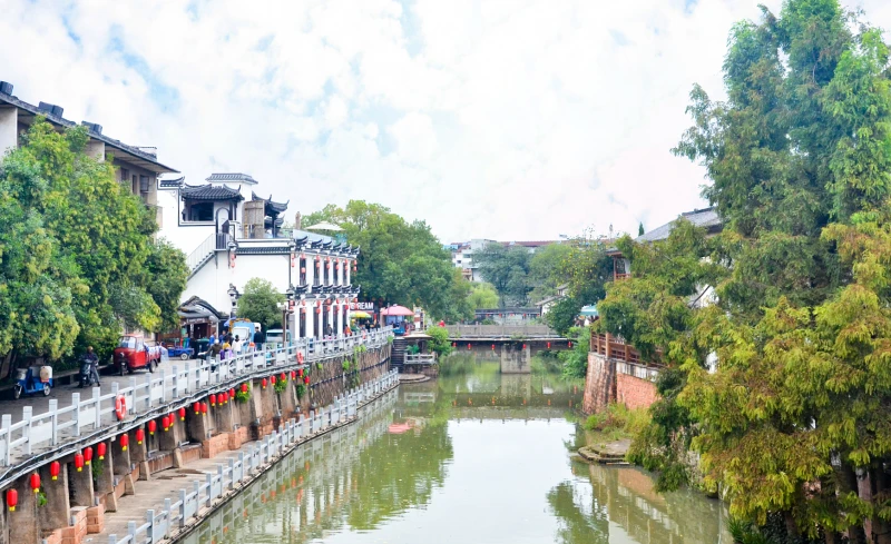 金华市金华市兰溪市游埠古镇景区